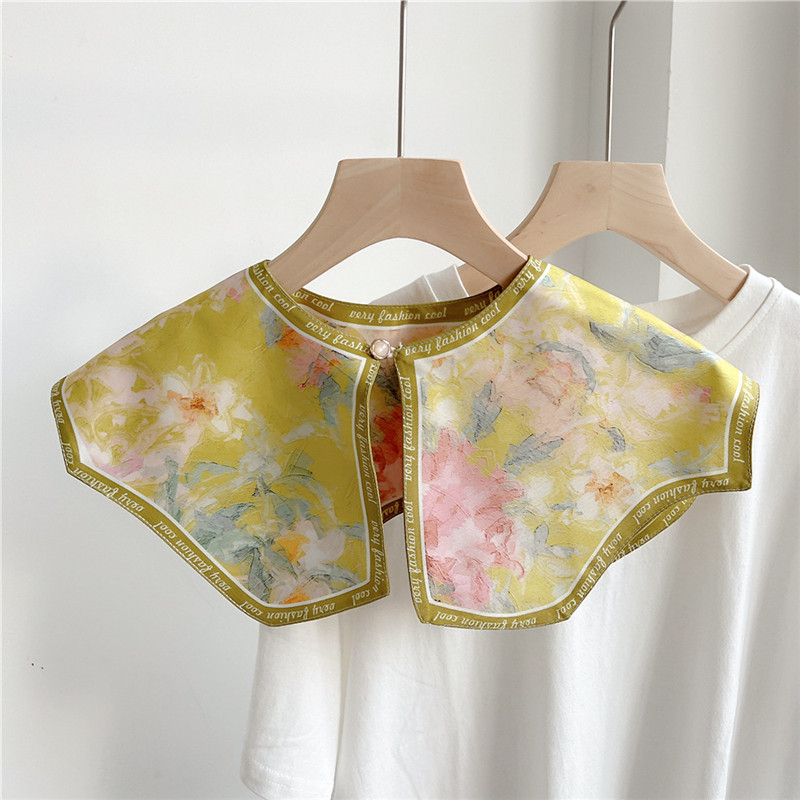 Mode Bloemen Afneembare Kragen - Blouse Off Shoulder recensie en prijs