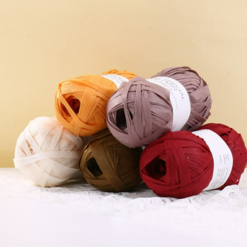 100 g/stks Raffia Platte Garen - Crochet Bag Raffia recensie en prijs