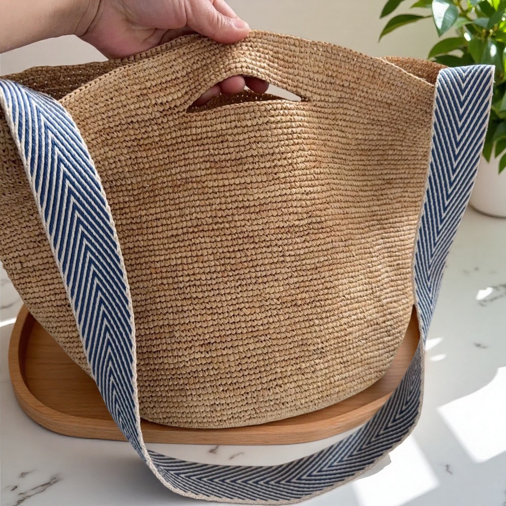 Nieuwe Raffia Regenboog Emmert - Crochet Bag Raffia recensie en prijs