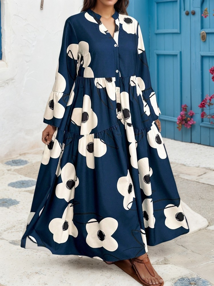 XL-4XL Plus Size Kleding Jurke - Midi Skirt Floral recensie en prijs