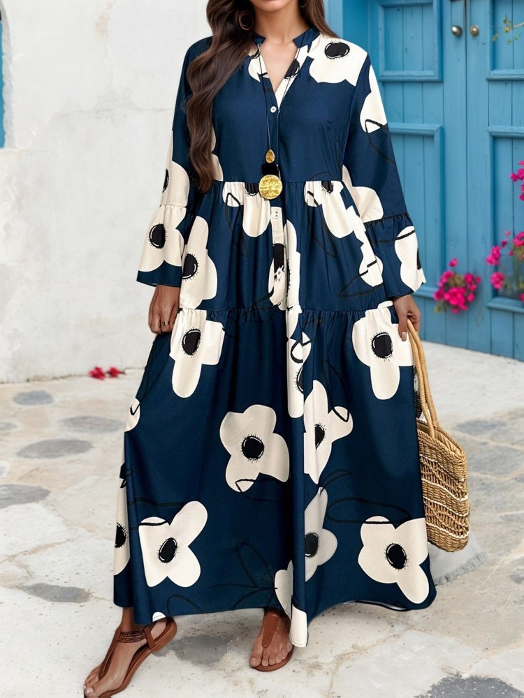 XL-4XL Plus Size Kleding Jurke - Midi Skirt Floral recensie en prijs